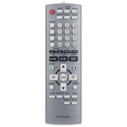 N2QAYB000081 Replacement Remote Control for Panasonic TX-50GXX889