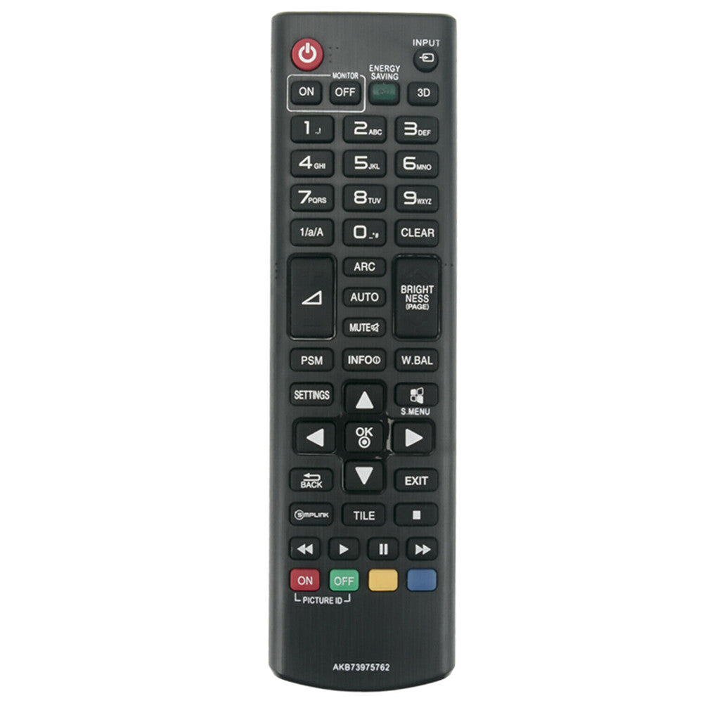 AKB73975762 Remote Replacement For LG TV Monitors 32SE3B