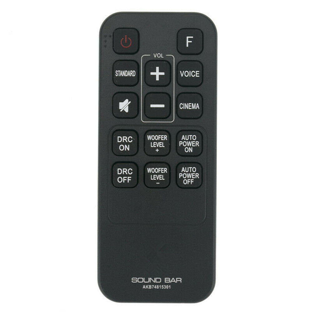 AKB74815301 Remote Replacement For LG sound bar Lac553b