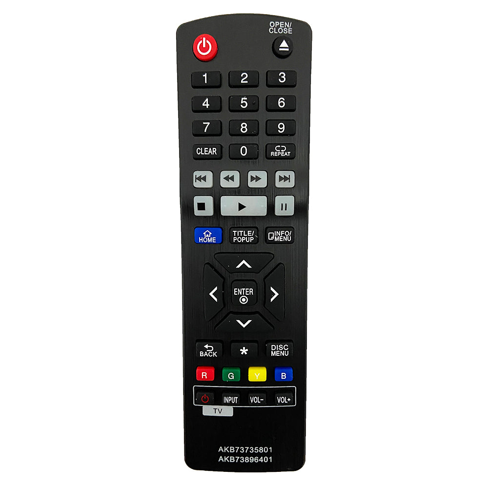 AKB73735801 AKB73896401 Remote Replacement for LG Blu-Ray Disc Player BP330