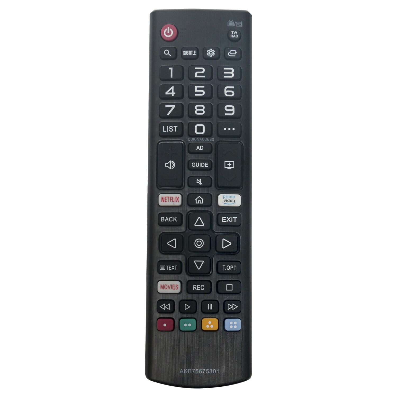 AKB75675301 Remote Replacement for LG TVs 32LM6300PLA with Netflix Primevideo