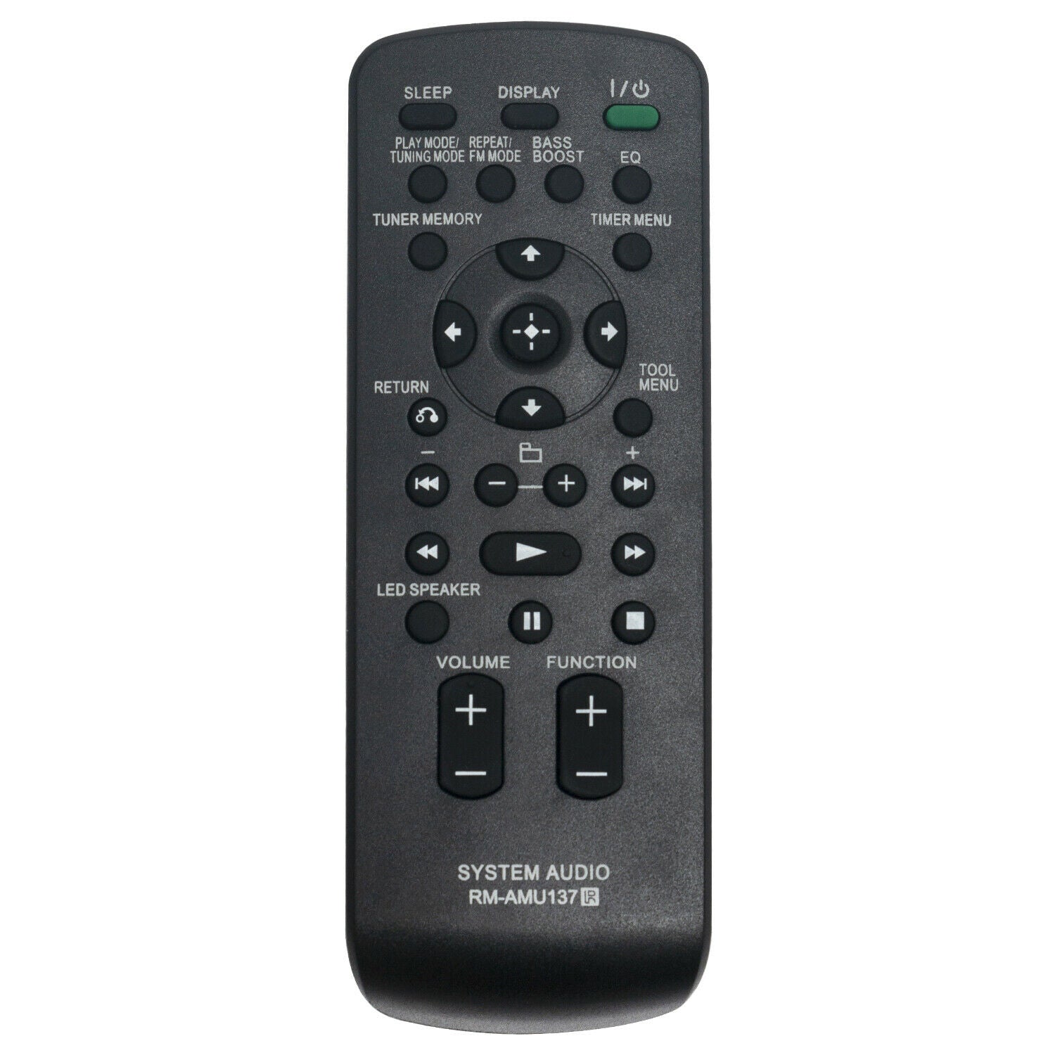 RM-AMU137 Remote Replacement for Sony CMT-MX550I HCD-MX550I CMT-HX50BTR