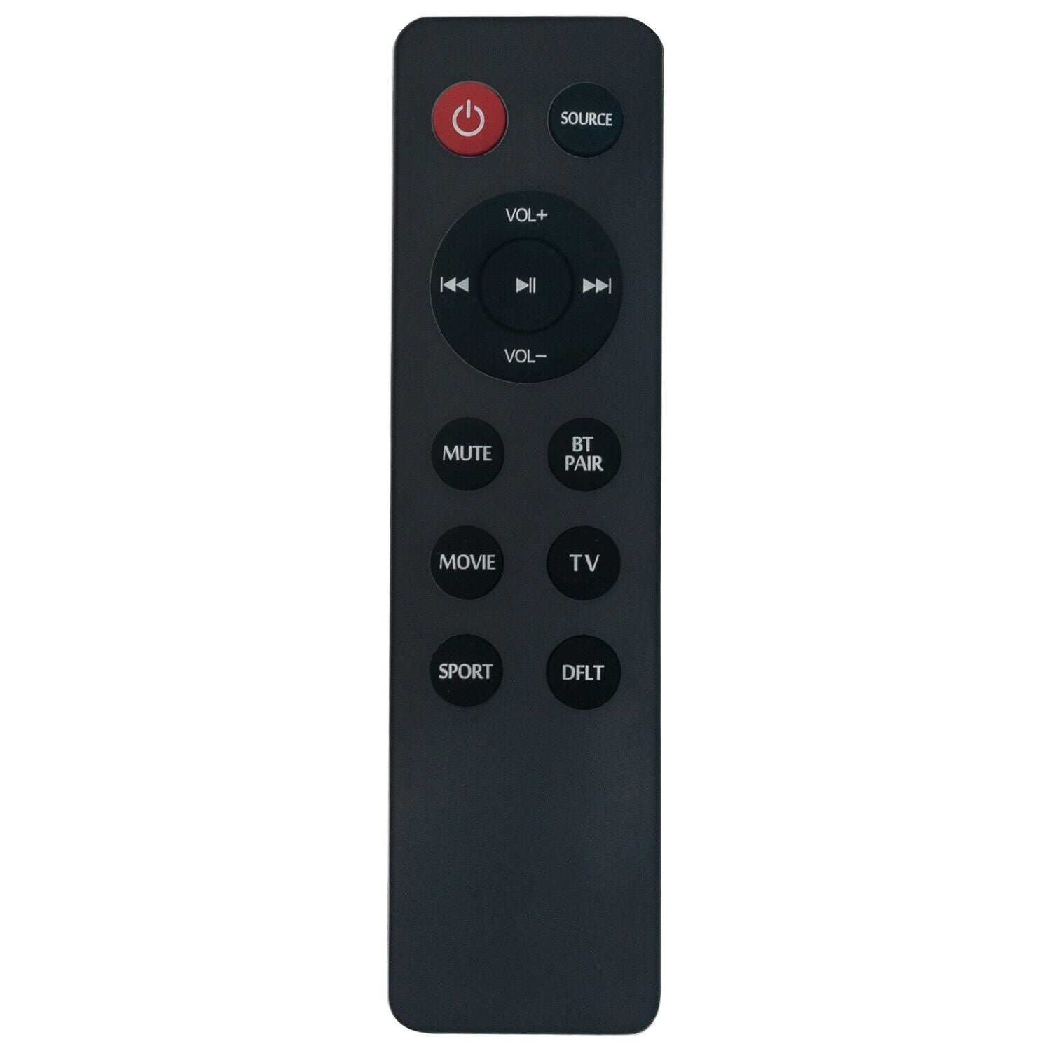 RM-STHWL315B Remote Control Replace for JVC Soundbar TH-W513BK TH-WL31 ...
